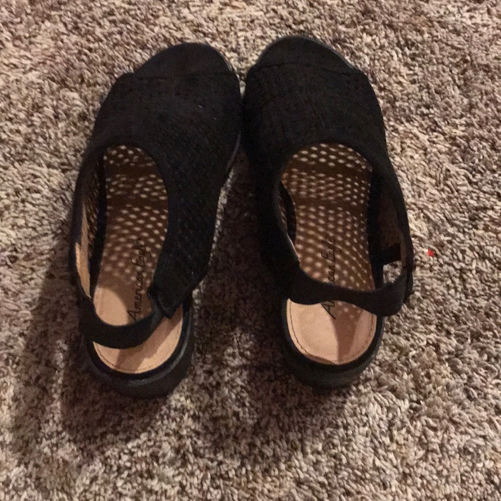 Black heels